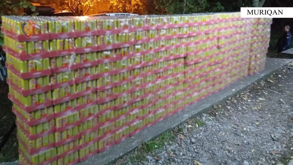8500 pije freskuese Bravo kontrabandë nga Mali i Zi