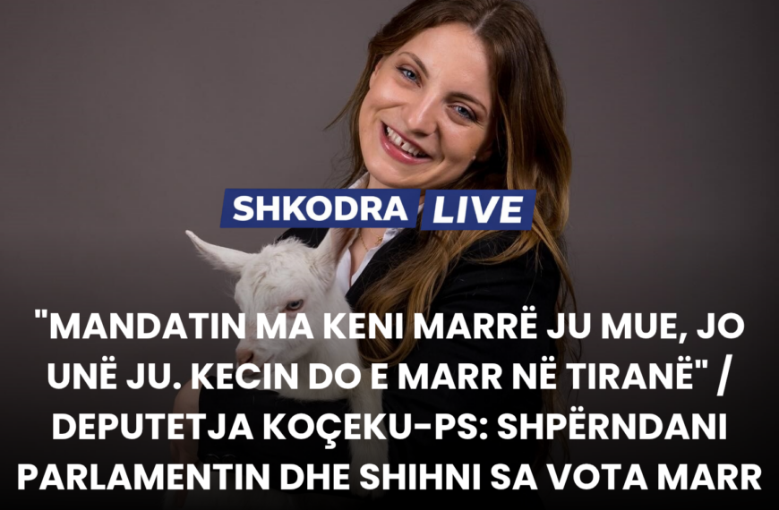 “Mandatin ma keni marrë ju mue, jo unë ju. Kecin do e&hellip;